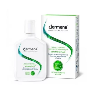 Pharmena Dermena Plus - Szampon-żel przeciwłupieżowy 200ml - Szampony do włosów - miniaturka - grafika 1
