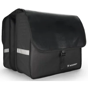 Wozinsky Wozinsky torba rowerowa sakwa na bagażnik 28l czarna (WBB34BK) WBB34BK - Sakwy rowerowe - miniaturka - grafika 1