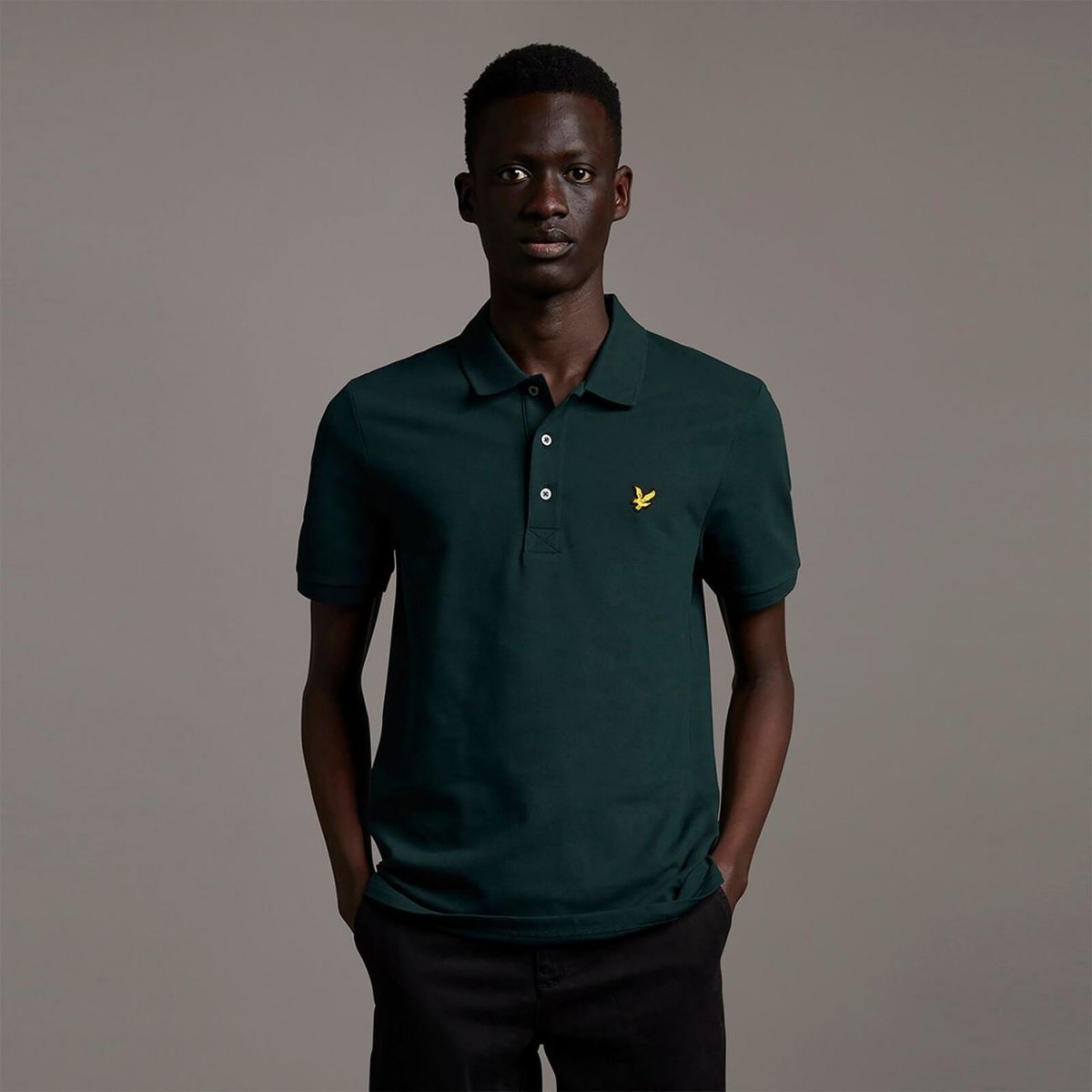 polo uomo lyle and scott 1874 sp400vog polo w486 dark green