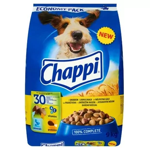 Chappi Z Drobiem I Warzywmi 9 kg - Sucha karma dla psów - miniaturka - grafika 1