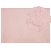 Dywany - Dywan sztuczne futro królika 160 x 230 cm różowy GHARO - miniaturka - grafika 1