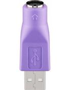 Adaptery i przejściówki - Wentronic USB Adapter  a wtyk do gniazda PS2 68918 - miniaturka - grafika 1