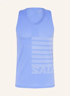 Salomon Top Do Biegania Sense Aero Graphic blau - Koszulki i topy damskie - miniaturka - grafika 1