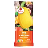 Lody i desery lodowe - Carrefour Extra Lody sorbetowe mango marakuja 90 ml - miniaturka - grafika 1