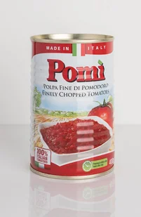 Pomi Pomidory drobno krojone, puszka 400g - Pasztet i przetwory mięsne - miniaturka - grafika 1