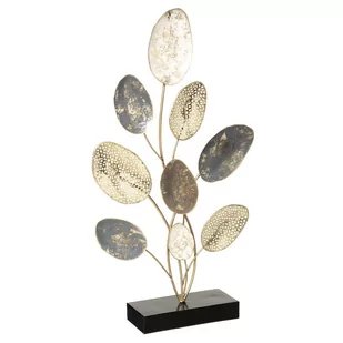 Metalowa figurka Liście 53 cm - Figurki dekoracyjne - miniaturka - grafika 1