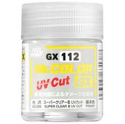 Akcesoria i części modelarskie - Mr. Color GX-112 Super Clear III UV Cut farba 18ml błyszcząca GX112 - miniaturka - grafika 1