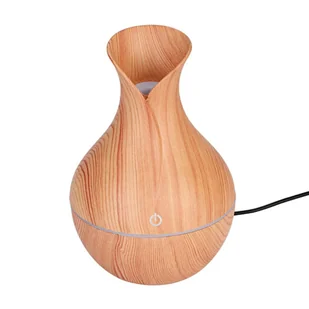 LED USB Wood Grain Ultradźwiękowy nawilżacz powietrza Aroma Dyfuzor olejków eterycznych - Aromaterapia - miniaturka - grafika 1