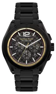 Zegarek Zegarek Michael Kors MK9179 ACCELERATOR 2.0 Black Stainless Steel 44mm - Zegarki męskie - miniaturka - grafika 1