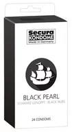 Prezerwatywy - Secura Prezerwatywy Black pearl 24szt - miniaturka - grafika 1