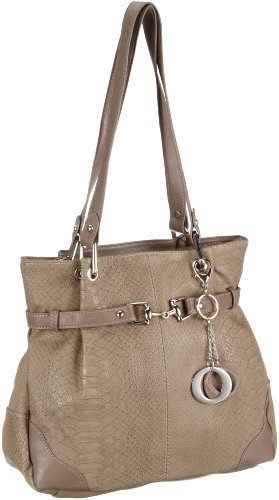 Ara Bags Damska torba na ramię, 30 x 27 x 12 cm, szary - Szary taupe 17-30x27x12 cm (B x H x T)