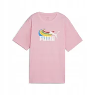Koszulki i topy damskie - PUMA KOSZULKA GRAPHICS SUMMER SPORTS 62791330 r S - miniaturka - grafika 1