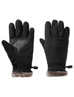 Rękawiczki - Jack Wolfskin HIGHLOFT Glove K rękawiczki dziecięce, uniseks, czarne, 128, czarny, 128 - miniaturka - grafika 1