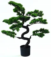 Sztuczne kwiaty - SZTUCZNE DRZEWKO Bonsai 60 CM DRZEWO doniczkowe formowane - miniaturka - grafika 1