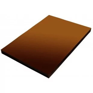 Okładka foliowa do bindowania A4 NATUNA brązowa przezroczysta 0,20mm (100szt) - Okładki do laminatorów i bindownic - miniaturka - grafika 1