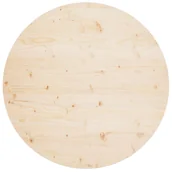 Blaty meblowe i parapety okienne - Blat stołu, Ø90x2,5 cm, lite drewno sosnowe - miniaturka - grafika 1
