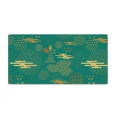 Podkładki na biurko - Ozdobna mata na biurko Japońskie Symbole 100x50 cm - miniaturka - grafika 1