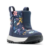 Śniegowce damskie - Columbia Młodzieżowe śniegowce, unisex, unisex, śniegowce, noc, dziki kwiat, kaprys, 9, Nocny dziki kwiat kaprys, 9 UK Child - miniaturka - grafika 1