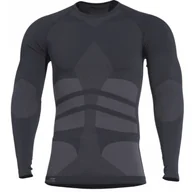Bielizna sportowa męska - Pentagon PLEXIS Long Arm Shirt K11009-01-Czarny-XS-M - miniaturka - grafika 1