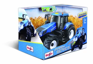 Maisto, model kolekcjonerski New Holland T8.320 Ze Światłem I Dźwiękiem - Samochody i pojazdy dla dzieci - miniaturka - grafika 1