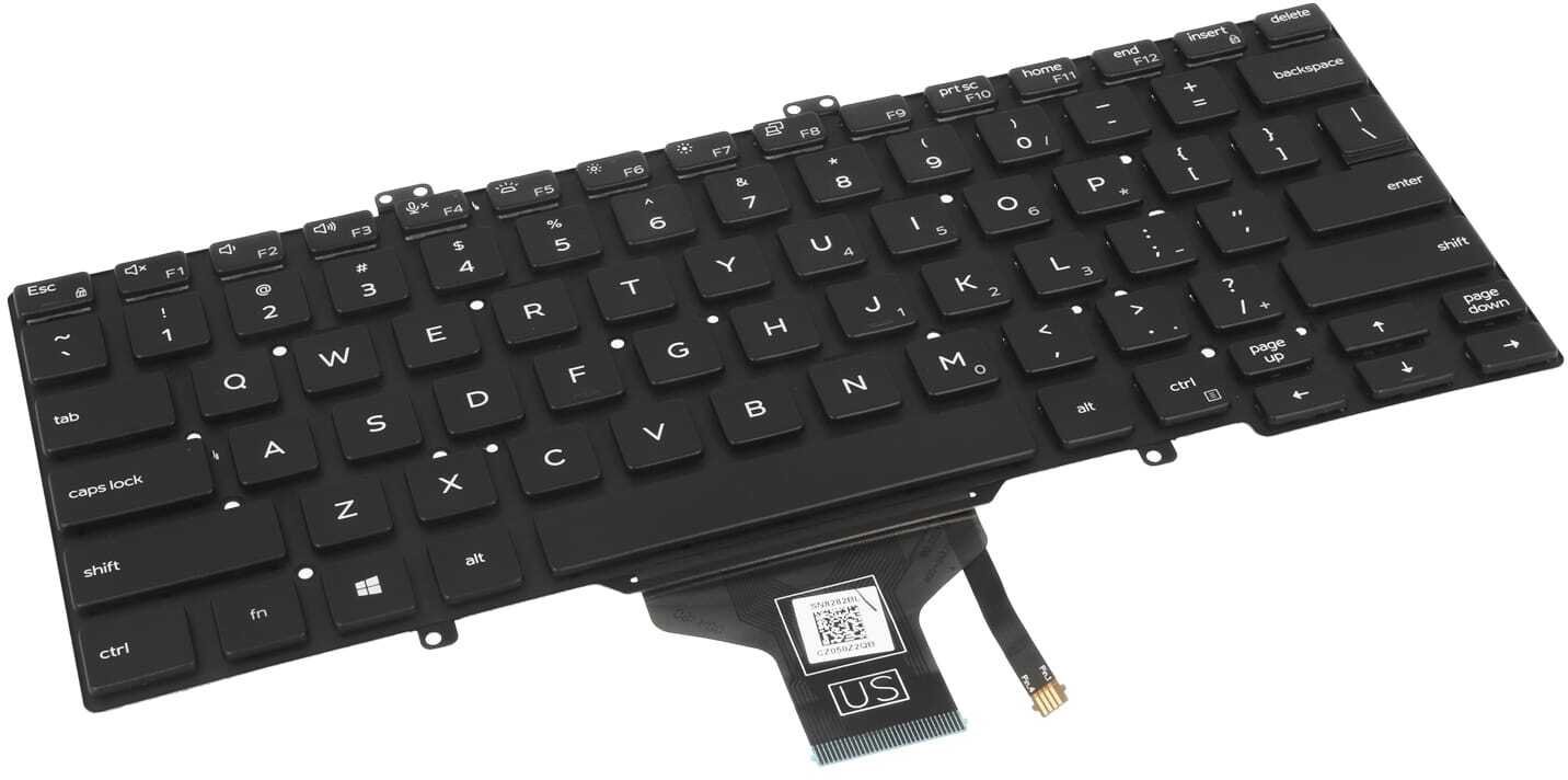 Klawiatura Movano Klawiatura laptopa do Dell Latitude 5410, 7400, 7410 podświetlana