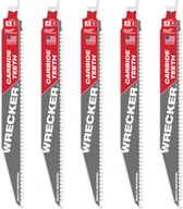 Brzeszczoty - MILWAUKEE S TCT WRECKER CARBIDE HACKSAW BLADE 230mm/6T/5pcs. - miniaturka - grafika 1