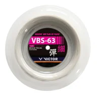 Tenis ziemny - Naciąg rakiety do badmintona Victor  VBS-63 White Reel 200 m - miniaturka - grafika 1