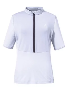 Koszulki sportowe damskie - Schöffel Koszulka kolarska "Montalcino" w kolorze białym - grafika 1