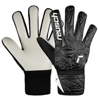 Piłka nożna - Rękawice Reusch Attrakt Starter Solid 54 70 514 7700 czarny 10 - miniaturka - grafika 1