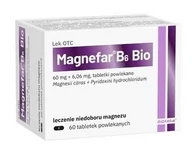 Witaminy i minerały - Magnefar B6 Bio, 60 tabletek - miniaturka - grafika 1