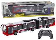 Zabawki zdalnie sterowane - Autobus Miejski Zdalnie Sterowany RC Czerwono-Biały - miniaturka - grafika 1
