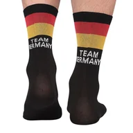 Skarpetki męskie - Profesjonalne skarpety kolarskie, Todo Cycling Pro SoftNet, Team Germany, termoaktywne, rowerowe, czarne, 35-38 - miniaturka - grafika 1