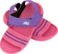 Buty dla dziewczynek - Aqua-Speed Klapki basenowe Noli Różowe r. 29 - miniaturka - grafika 1