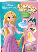 Kolorowanki, wyklejanki - Disney Księżniczka Ubieranki Naklejanki Nowa - miniaturka - grafika 1