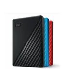 Dyski HDD - western digital Dysk zewnętrzny WD My Passport, 2.5'', 4TB, USB 3.2, niebieski - miniaturka - grafika 1