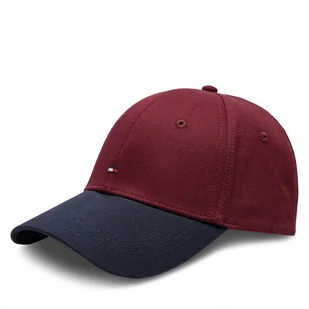 Czapka z daszkiem Tommy Hilfiger Th Flag Cap AM0AM11478 Czerwony - Czapki męskie - miniaturka - grafika 1