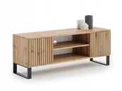 Szafki RTV - Szafka RTV FOCUS komoda 155cm DĄB CRAFT ZŁOTY - miniaturka - grafika 1