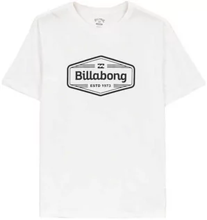Koszulki dla chłopców - Billabong TRADEMARK white koszulka męska - XL - grafika 1