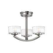 Lampy sufitowe - Elstead Lighting Merdian 3Lt Semi-Flush HK/MERIDIAN/SF Elstead Lampa sufitowa nowoczesna HK/MERIDIAN/SF ) - miniaturka - grafika 1