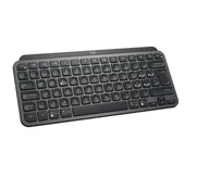 Klawiatury - Logitech MX Keys Mini Minimalist Wireless Illuminated Keyboard klawiatura RF Wireless + Bluetooth QWERTY Włoski Grafitowy 920-010488 920-010488 - miniaturka - grafika 1