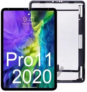 Oryginalny wyświetlacz LCD + ekran dotykowy iPad Pro 11  Gen 2 2020 A2068 (Regenerowany) Czarny - Części serwisowe do telefonów - miniaturka - grafika 1