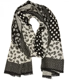 Szal szalik elegancka chusta pashmina elegancki paisley - Apaszki i szaliki damskie - miniaturka - grafika 1