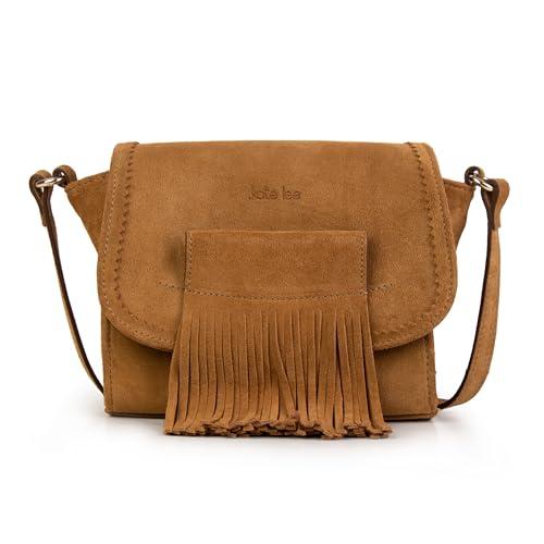 Kate Lee Torba skórzana Mini Fleya v Camel, damska, br?zowy