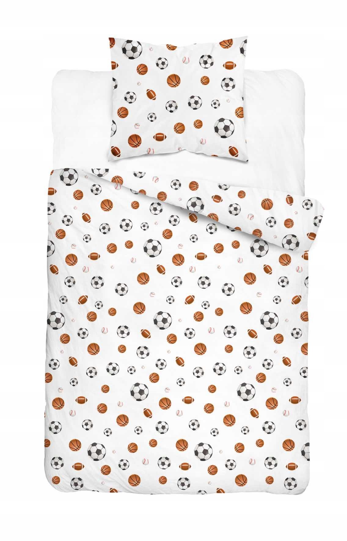 Pościel Dziecięca 160x200 Piłki Xoxo Dreams
