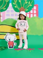 Śpiochy dla niemowląt - Sinsay - Komplet dzianinowy Kicia Kocia - różowy - miniaturka - grafika 1