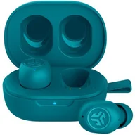 Słuchawki - JLab Mini True Wireless Earbuds (IEUEBJBMINIRAQUA124) Zielona - miniaturka - grafika 1