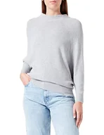 Swetry damskie - s.Oliver Sweter damski, 10.2.11.17.170.2123881, czarny, 46, czarny, 46 - miniaturka - grafika 1