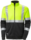 Bluzy męskie - Helly Hansen Jumper HELLY HANSEN Addvis Zip Sweatshirt Class 1, yellow M - miniaturka - grafika 1