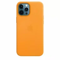 Etui i futerały do telefonów - Etui do Apple iPhone 12 Pro Max Silicone Case MagSafe pomarańczowe - miniaturka - grafika 1