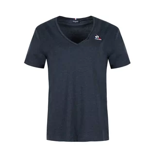 Koszulki sportowe damskie - Le Coq Sportif T-Shirt 2210524 Granatowy Regular Fit - grafika 1